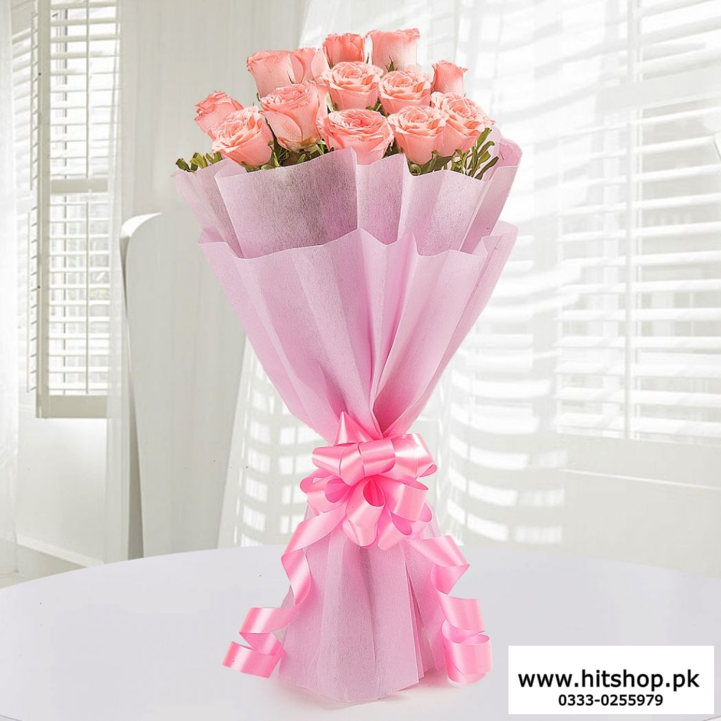 Endearing Pink Roses for Love